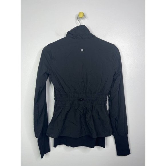 Lululemon Sights Seen Lightweight Drawcord Jacket Women's Black Size: 2 NWOT - Picture 7 of 8
